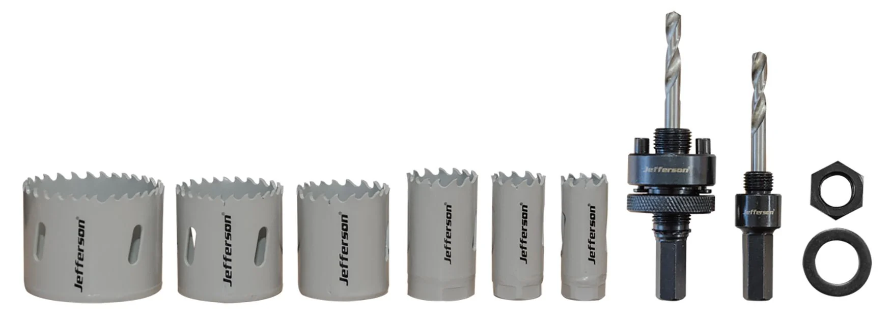 Jefferson 9 Piece Plumbers Holesaw Set - Image 4