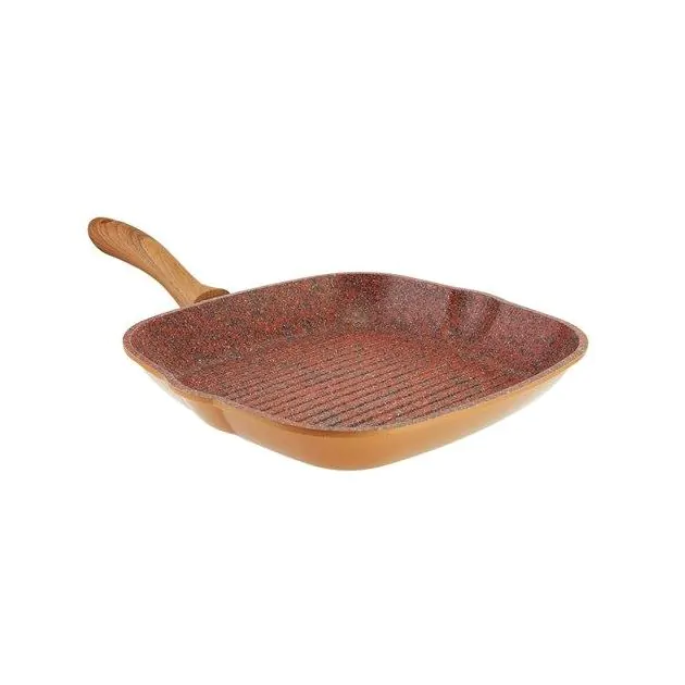 JML Copper Stone 28cm Griddle Pan - Image 2
