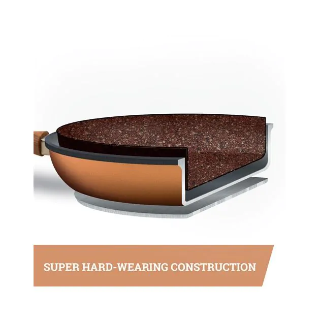 JML Copper Stone 28cm Griddle Pan - Image 6