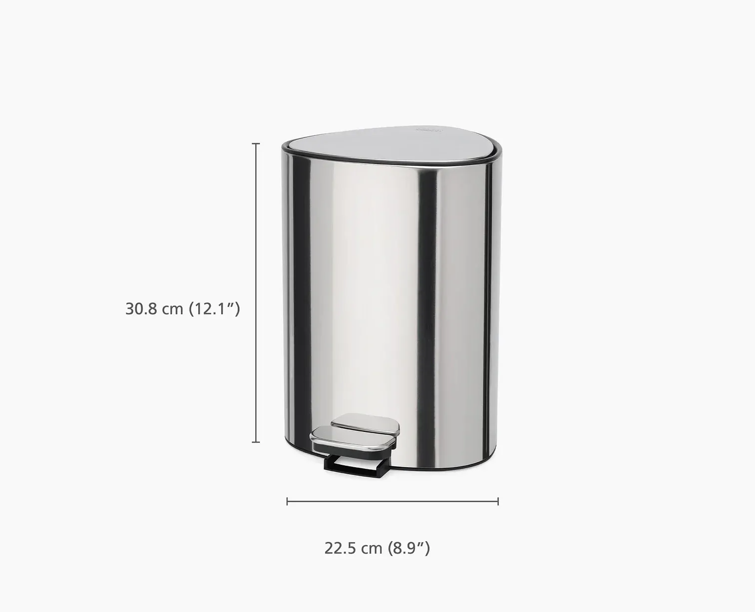 Joseph Joseph EasyStore Luxe 5L Steel Pedal Bin - Image 2