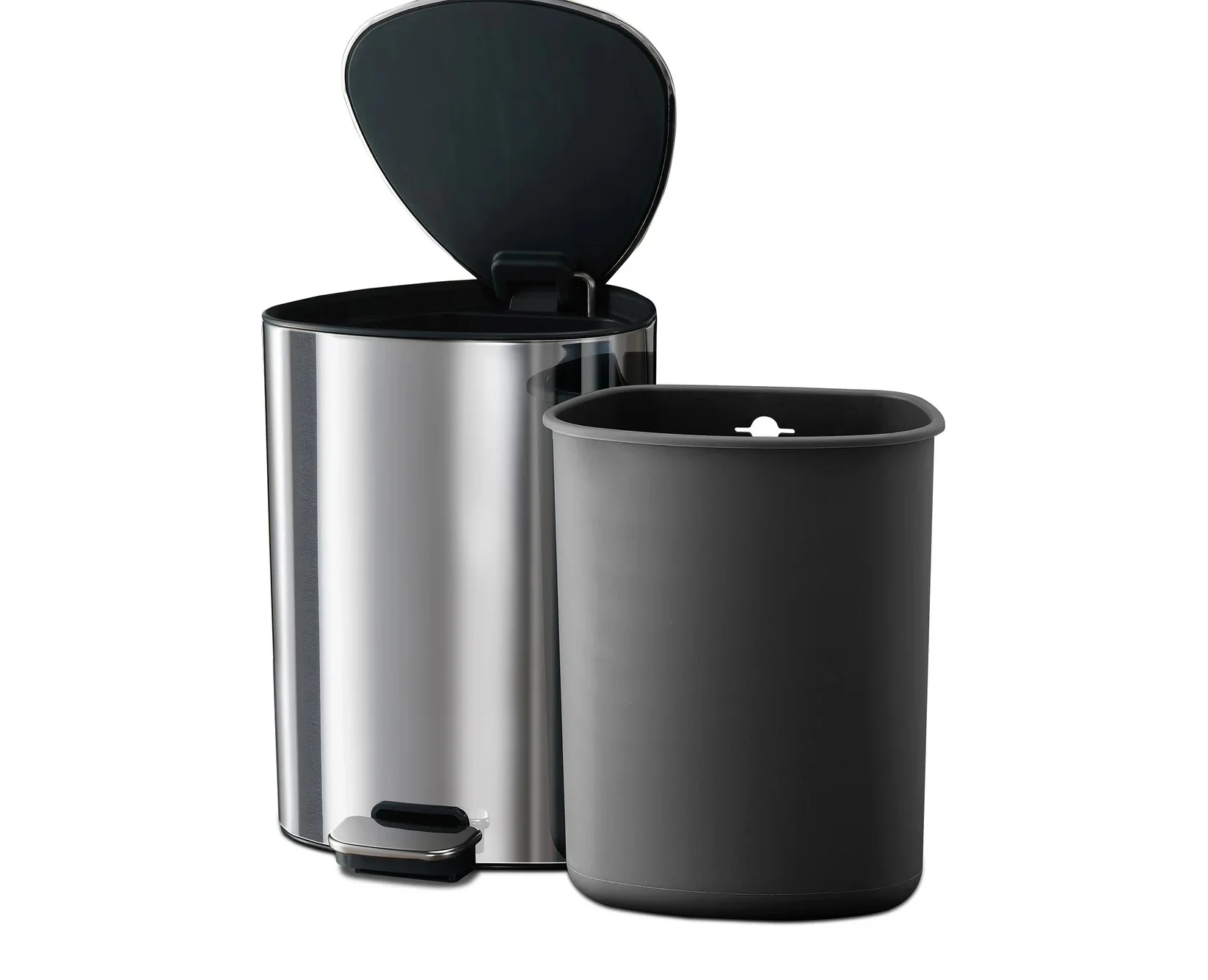 Joseph Joseph EasyStore Luxe 5L Steel Pedal Bin - Image 3