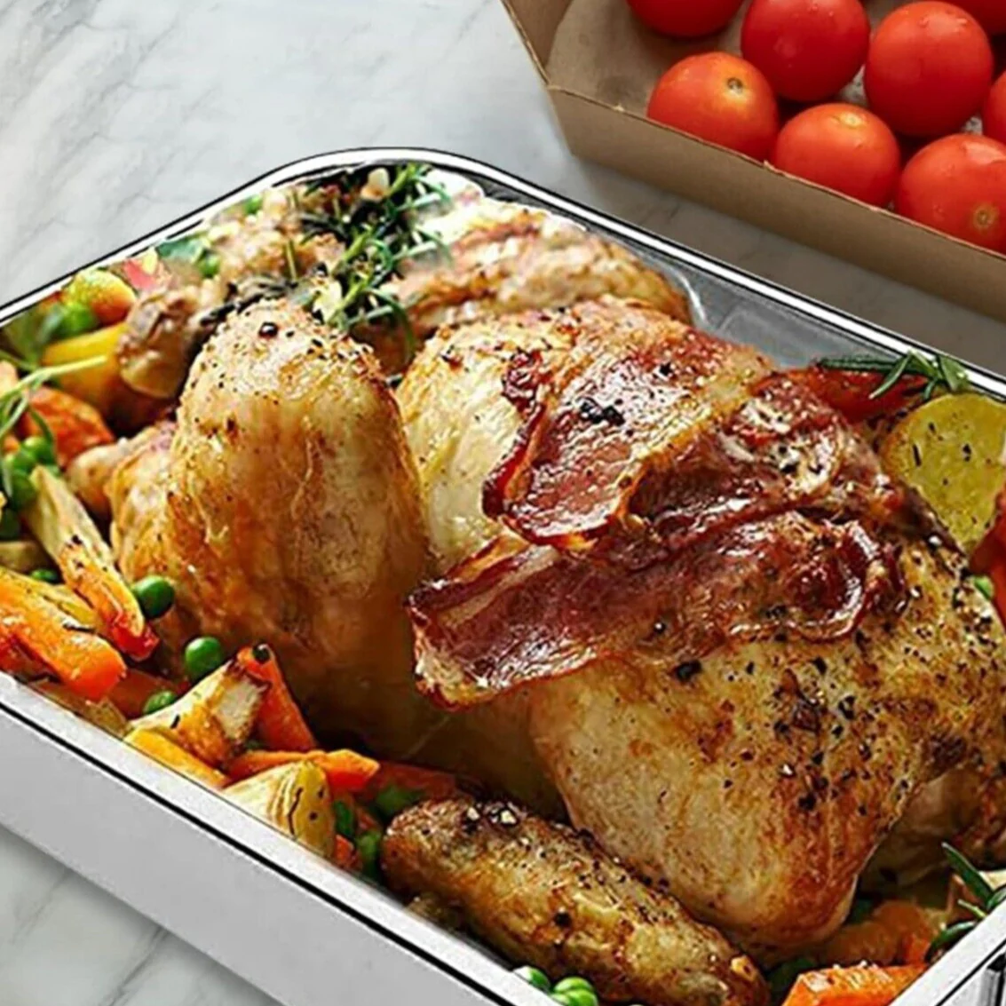 Judge Roasting Pan with Rack 42cm - Image 3