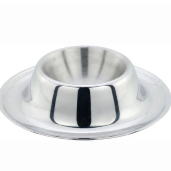 Judge Round Egg Cup, Stainless Steel, Silver