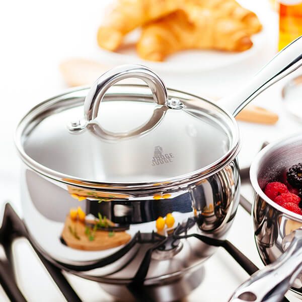 Judge Saucepan Set, Stainless Steel Silver, 5 Pieces - Image 2