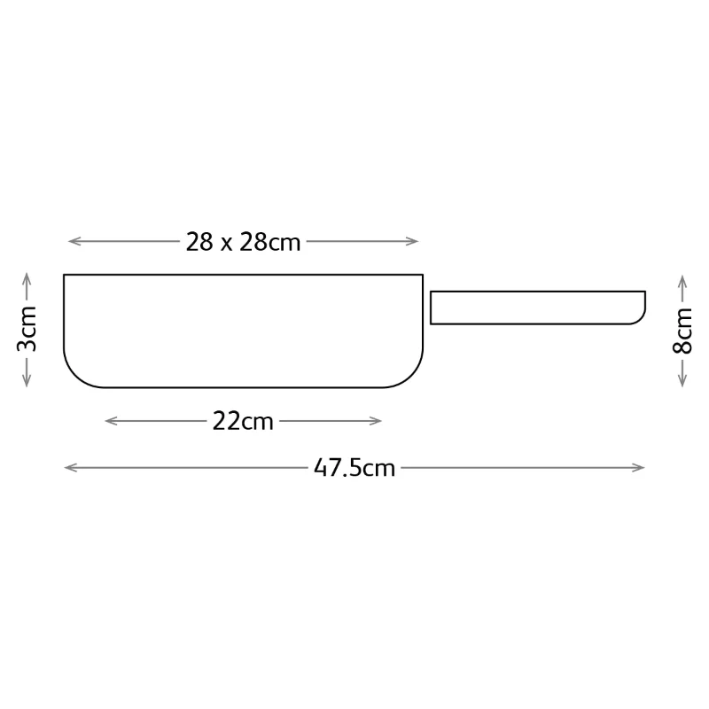 Judge Speciality Cookware 28cm Grill Pan - Image 4