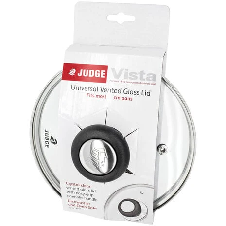 Judge Vista 14cm Glass Lid