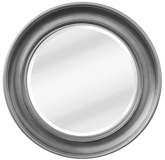 Kent Round Pewter Mirror