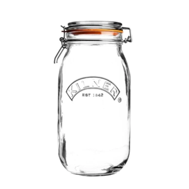 Kilner 1.5Ltr Round Cliptop Jar