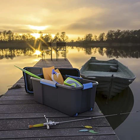 KIS Water Resistant Extra Large Storage Box with Wheels - Image 2