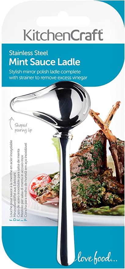 Kitchen Craft Stainless Steel Mint Sauce Ladle - Image 2