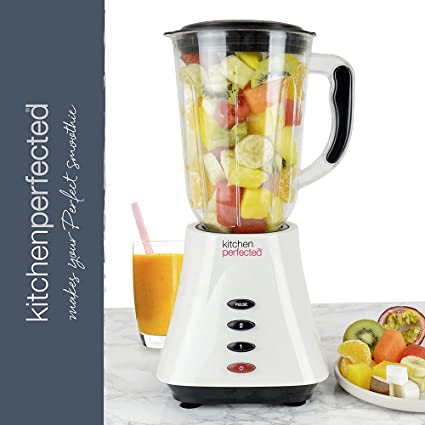 Kitchen Perfected 500w 1.5Ltr Table Blender with Mill - Cream/Black - Image 2