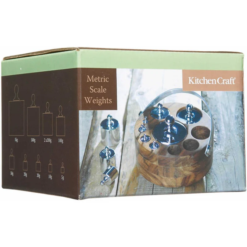 KitchenCraft Kitchen Scale Weights Set - Image 5