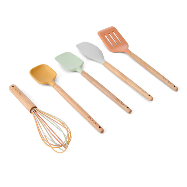 KitchenCraft Idilica Silicone Kitchen Utensil Set - Image 2