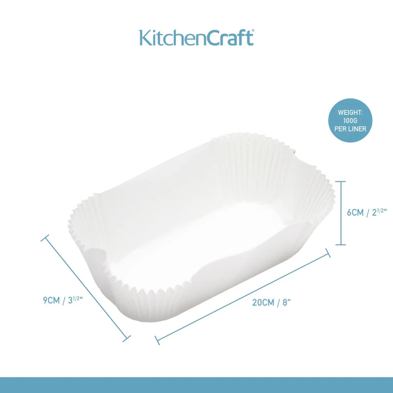 KitchenCraft Pack of 40 2lb Loaf Tin Liners - Image 4