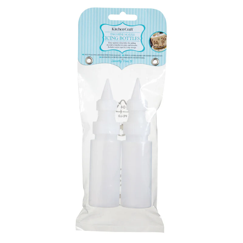 KitchenCraft Set of 2 Icing Bottles - Image 4