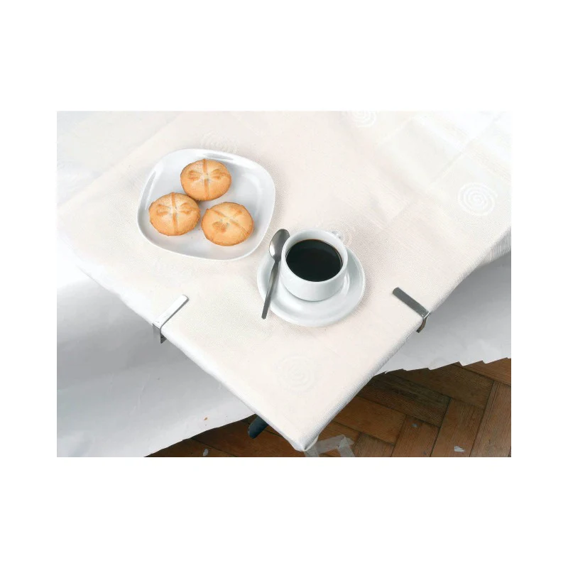 KitchenCraft Set of 4 Stainless Steel Table Cloth Clips - Image 2