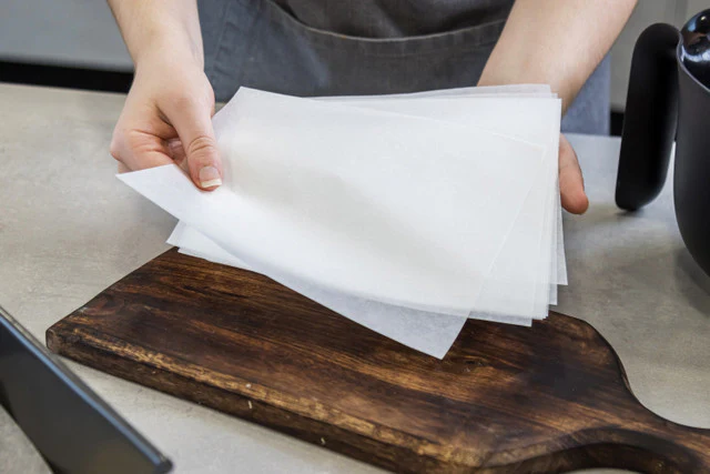 KitchenCraft Square 20cm Siliconised Baking Papers - Image 3