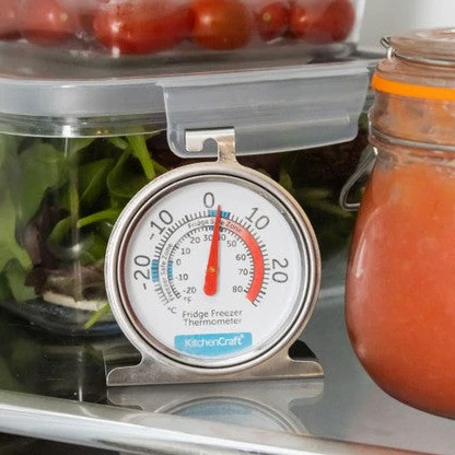KitchenCraft Stainless Steel Fridge Thermometer - Image 3