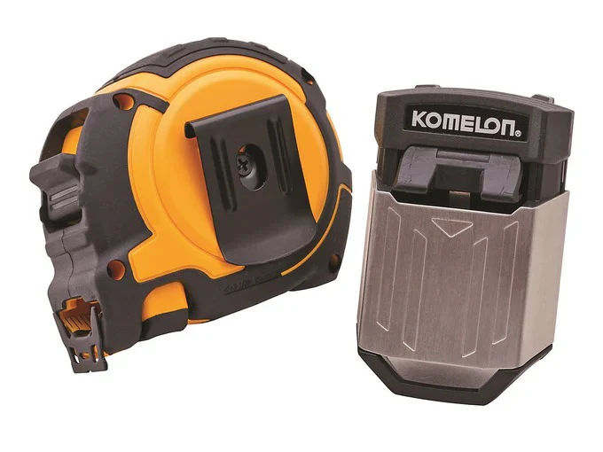 Komelon 8m (26ft) Contractors Tape With Free Belt Clip - Image 2