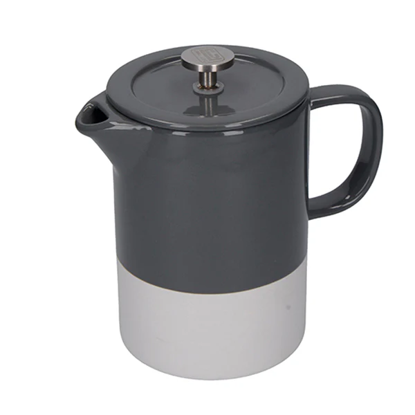 La Cafetière Barcelona Cool Grey 6 Cup Ceramic Cafetiere - Image 2