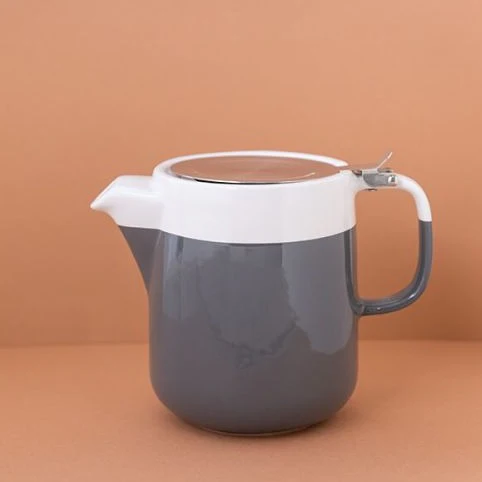 La Cafetière Barcelona Teapot and Infuser 2-Cup - Cool Grey - Image 4