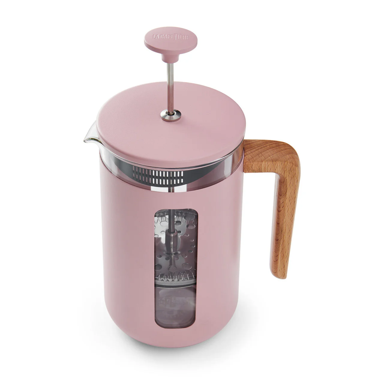 La Cafetière Pisa 8 Cup Cafetiere - Pink - Image 2