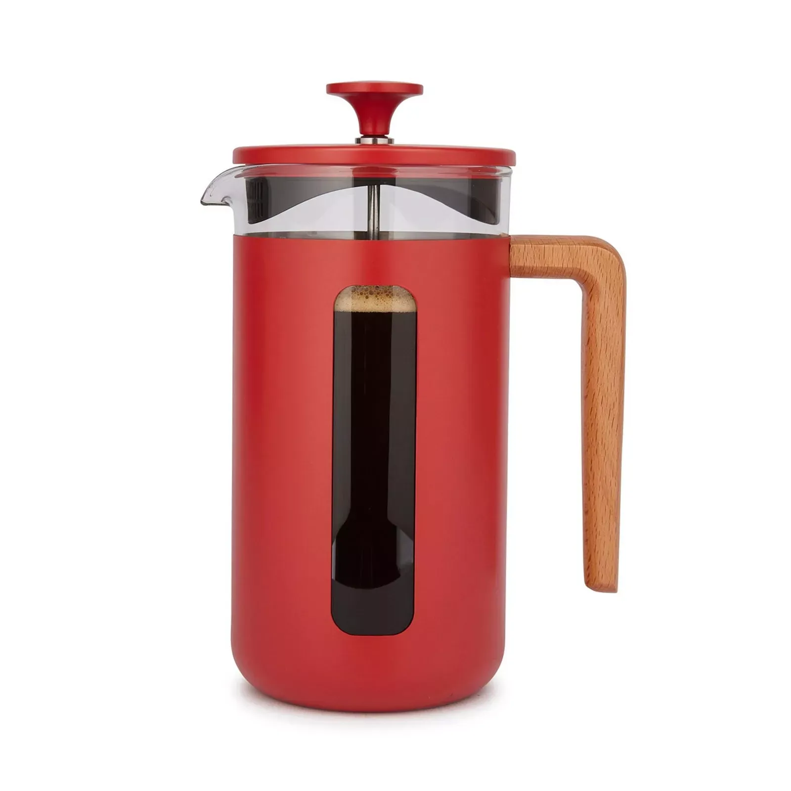 La Cafetière Pisa Cafetiere 8-Cup Red