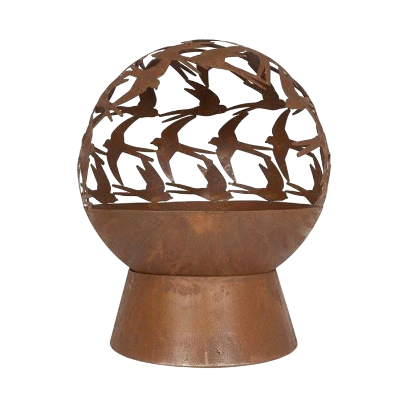 La Hacienda Chiminea Fire Pit - Swallows Design - Image 6