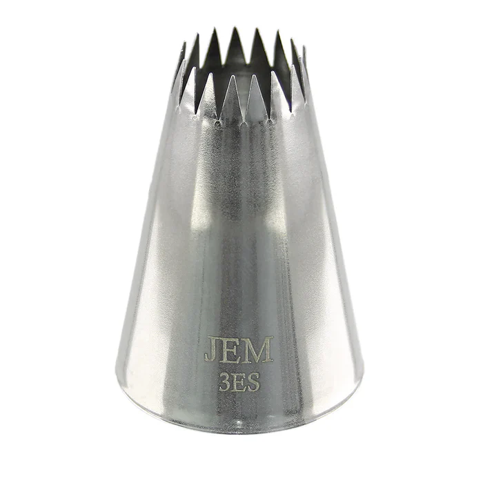Large Fine Star Savoy Nozzle No.3E