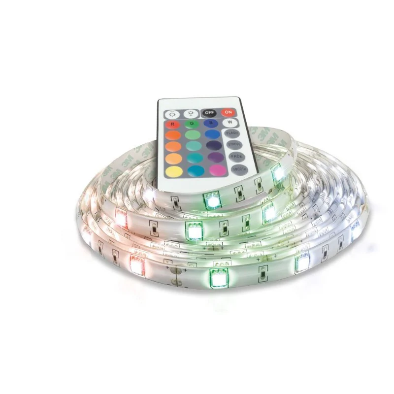 LED Flexible Strip Lighting Kit • 5m • Dimmable • 32W • RGB