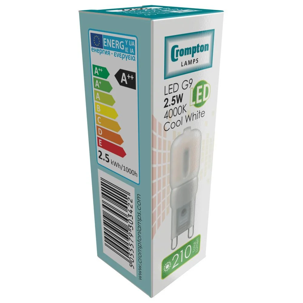 LED G9 Capsule • 2.5W  4000K • G9 - Image 2
