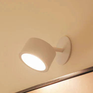 White LED Rechargeable Battery Operated Wall Light - Image 5