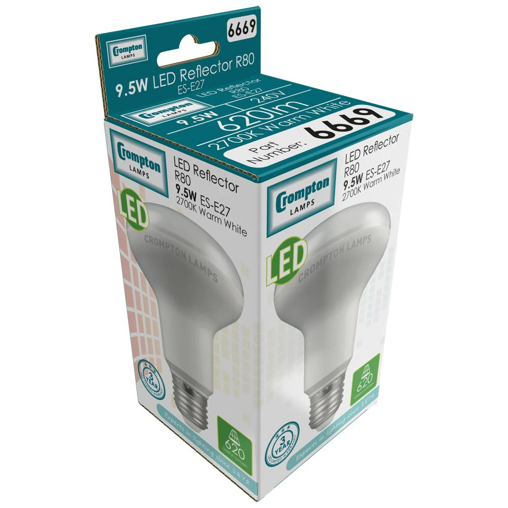 LED Reflector R80 Thermal Plastic - Image 2