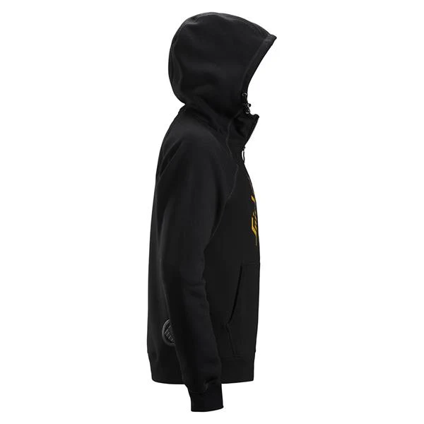 Snickers 2888 Logo Zipped Hoodie | Snickers Hoodies - Image 3