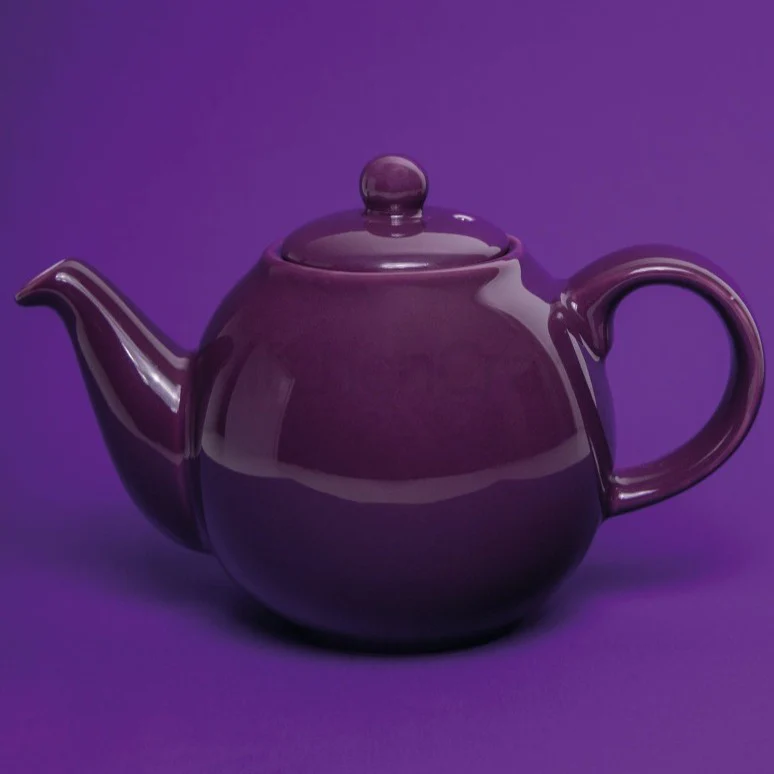 London Pottery Globe 2 Cup Teapot Purple - Image 2
