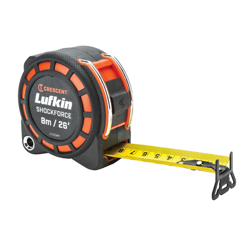 Lufkin 8m/26 ft Measuring Tape Double Sided