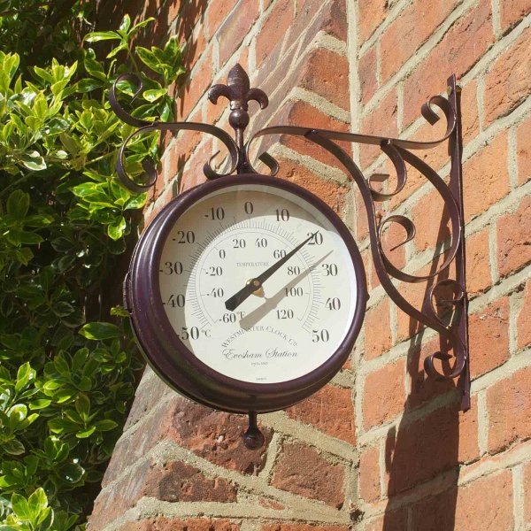 Marylebone Station Wall Clock & Thermometer - Image 3