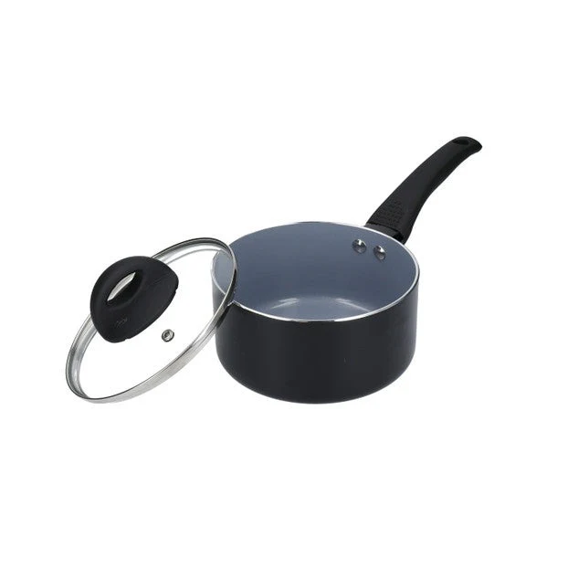 MasterClass Ceramic Non-Stick Induction Ready 16cm Saucepan - Image 5