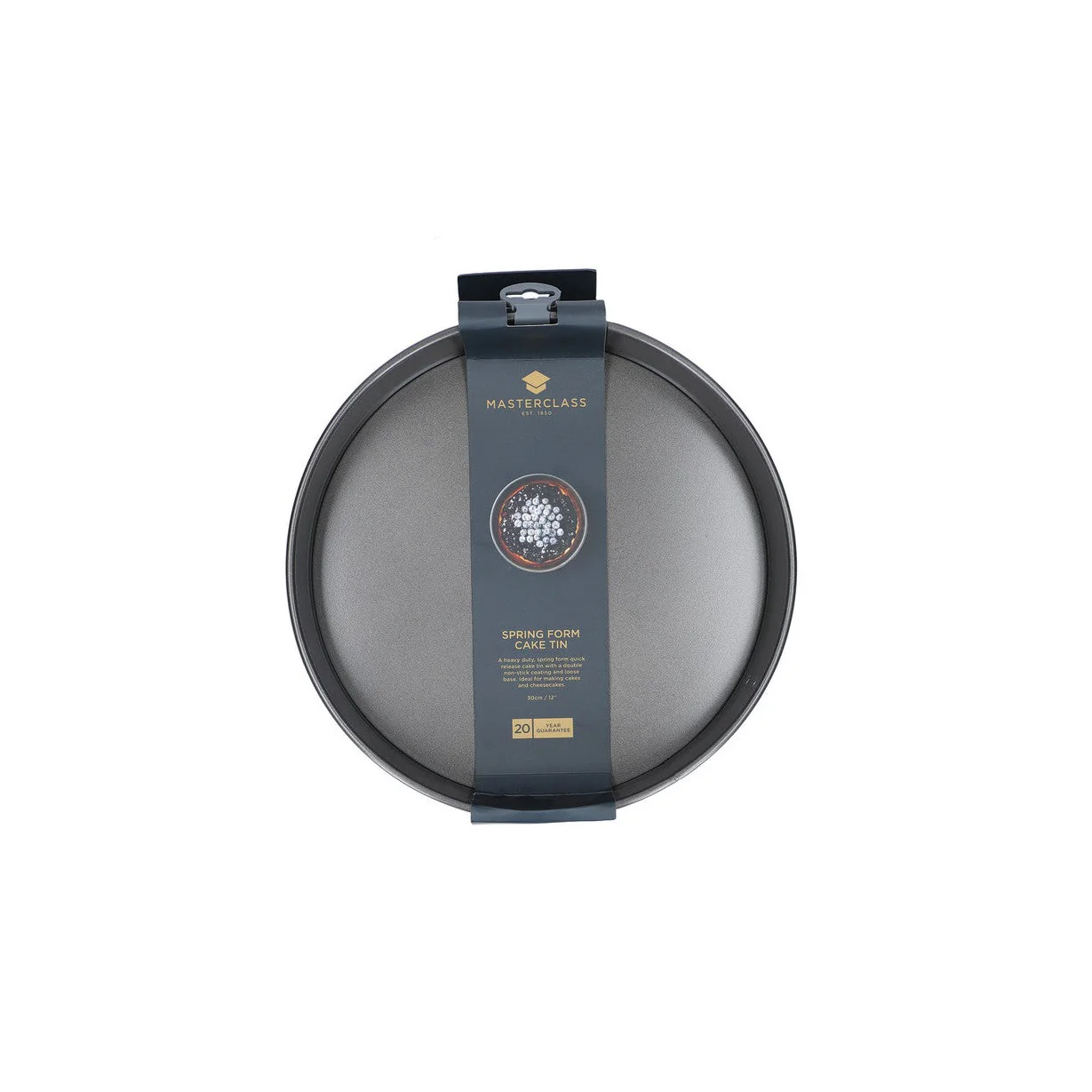 MasterClass Non-Stick 30cm Loose Base Spring Form Cake Pan - Image 2