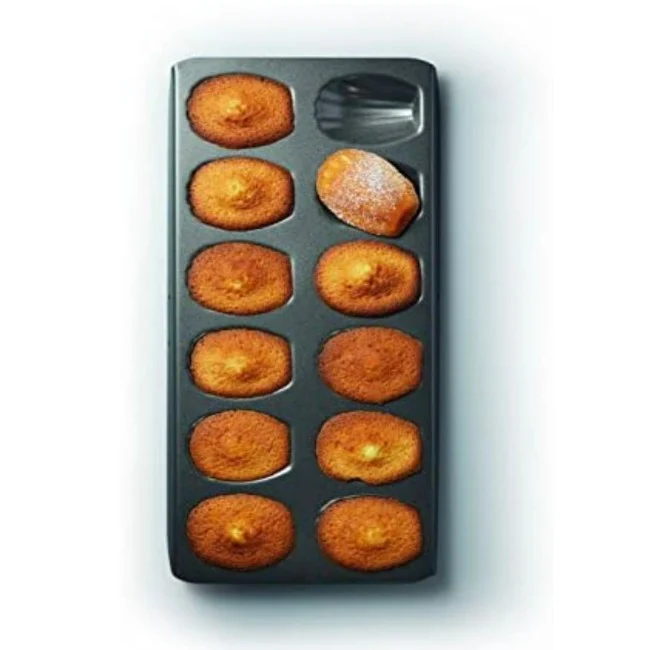 MasterClass Non-Stick Madeleine Tray 12 Hole - Image 2