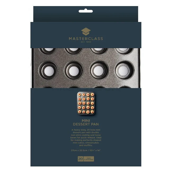 MasterClass Non-Stick 20 Cup Mini Bites Tin - Image 3