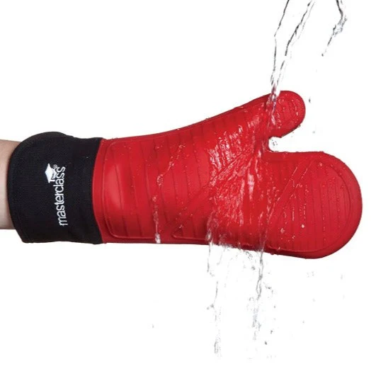 MasterClass Silicone Oven Glove - Red