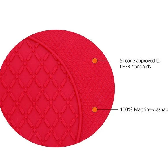 MasterClass Silicone Oven Glove - Red - Image 4