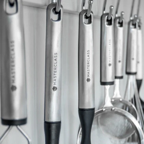 MasterClass Soft Grip Stainless Steel Jar Spatula 28 cm - Image 3