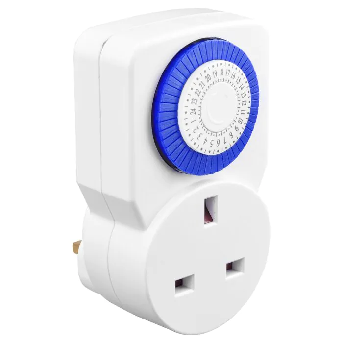 Masterplug 24 Hour Mechanical Timer (Small)