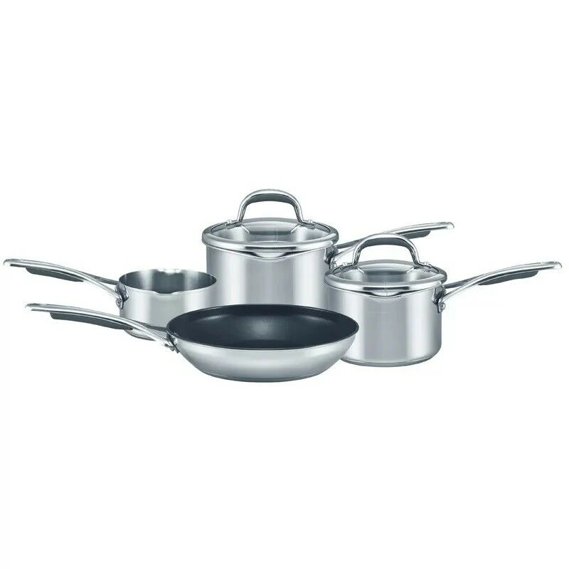 Meyer Select 4 Piece Stainless Steel Cookware Saucepan Set