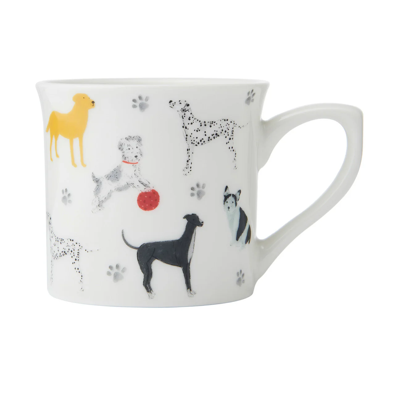 MIKASA DOG FLUTED MUG