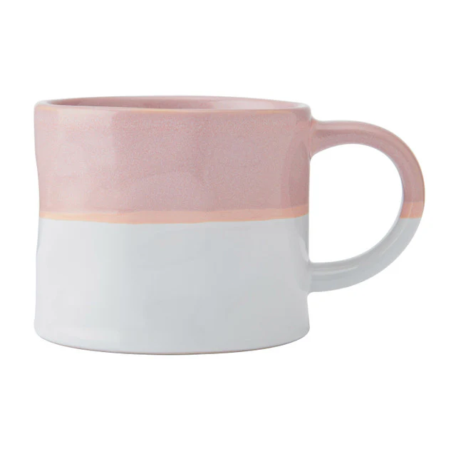 MIKASA OMBRE PINK AND WHITE MUG 350ML