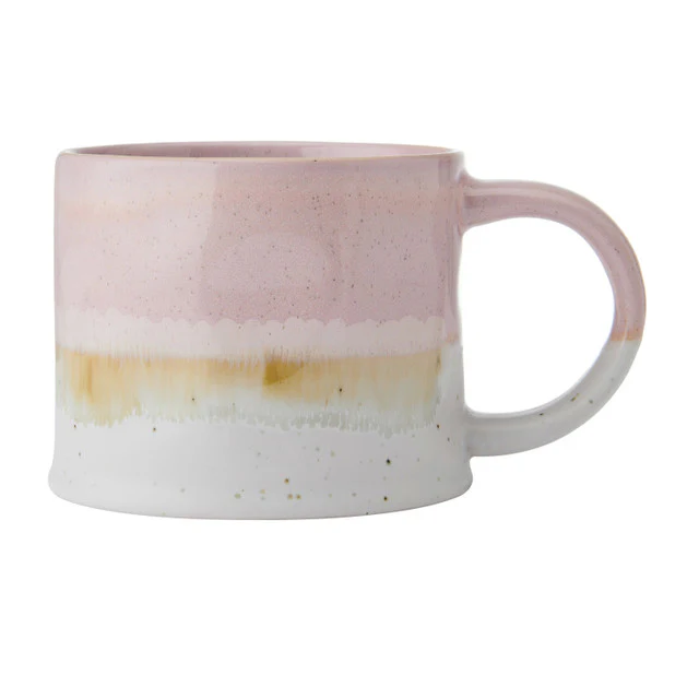 MIKASA PINK REACTIVE GLAZE MUG 450ML