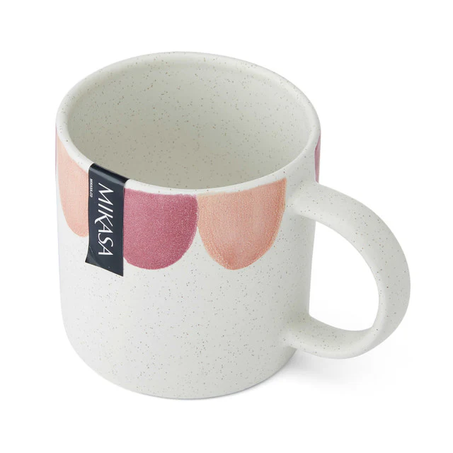 MIKASA SCALLOP PRINT MUG 380ML - Image 2